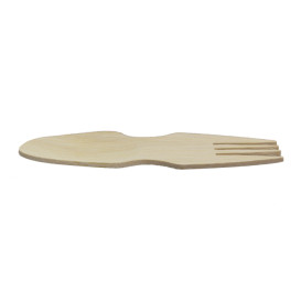 Widelczyki Spork Bambusowe 9cm (20 Sztuk)