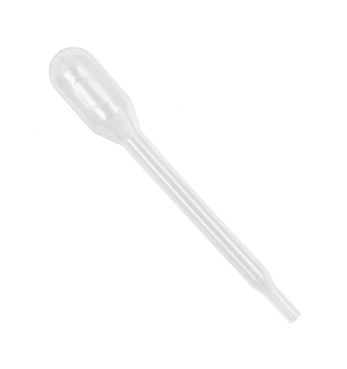 Plastic Food Grade Pipettes 0,5ml 7cm (2.000 Sztuk) Plastic Food Grade Pipettes 0,5ml 7cm (2.000 Sztuk)