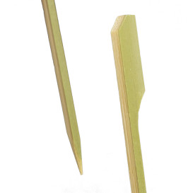 Naturalny Zielony Patyczki Bambusowe “Golf” 9cm (10.000 Sztuk)