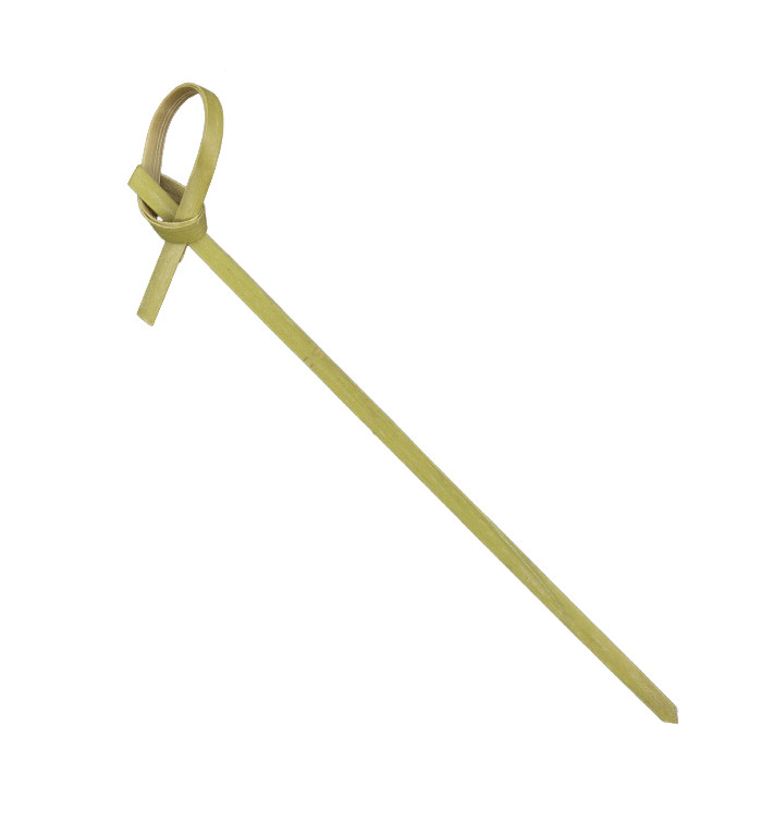 Szpikulce do Mięsa Bambúsowe Węzłem Zielone Naturalne 10cm (1.200 Sztuk) Szpikulce do Mięsa Bambúsowe Węzłem Zielone Naturalne 10cm (1.200 Sztuk)