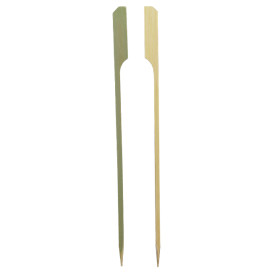 Szpikulce do Mięsa Bambúsowe "Golf" Zielone Naturalne 18cm (250 Sztuk)