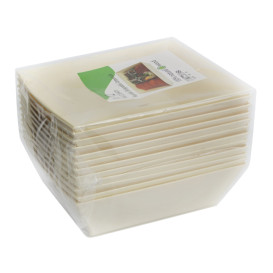 Fingerfood-Miseczka Drewniana "Łódka" 480ml 14x12,5cm (12 Sztuk)