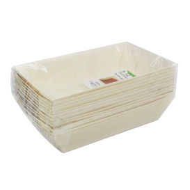 Fingerfood-Miseczka Drewniana "Łódka" 500ml 20x12,5cm (144 Sztuk)