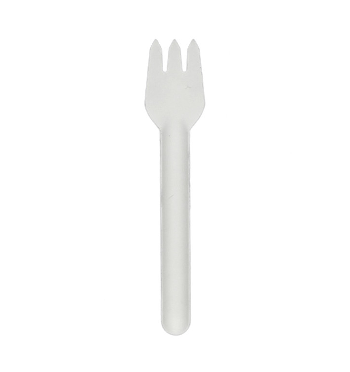 Widelczyki Trzciny Cukrowejowe Biale 16cm (1.000 sztuk) Widelczyki Trzciny Cukrowejowe Biale 16cm (1.000 sztuk)