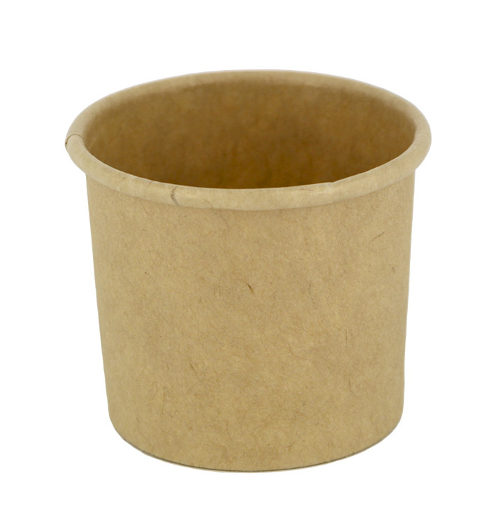 Miski Kartonu Kraft na Sos 30ml Ø4,3cm (1.000 Sztuk) Miski Kartonu Kraft na Sos 30ml Ø4,3cm (1.000 Sztuk)