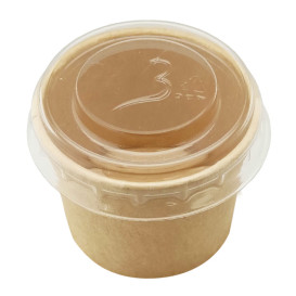 Przezroczysta PET pokrywka słoika 30ml Ø4,3cm (50 sztuk)