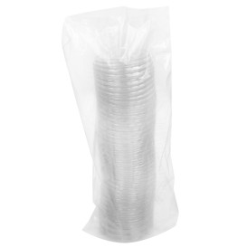 Przezroczysta PET pokrywka słoika 50ml Ø6,3cm (50 sztuk)