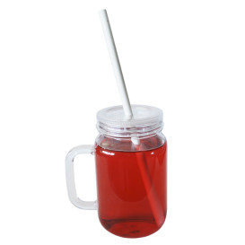 Słomki Prosto Papierowe Białe Smoothie Ø8mm 24cm (100 Sztuk)
