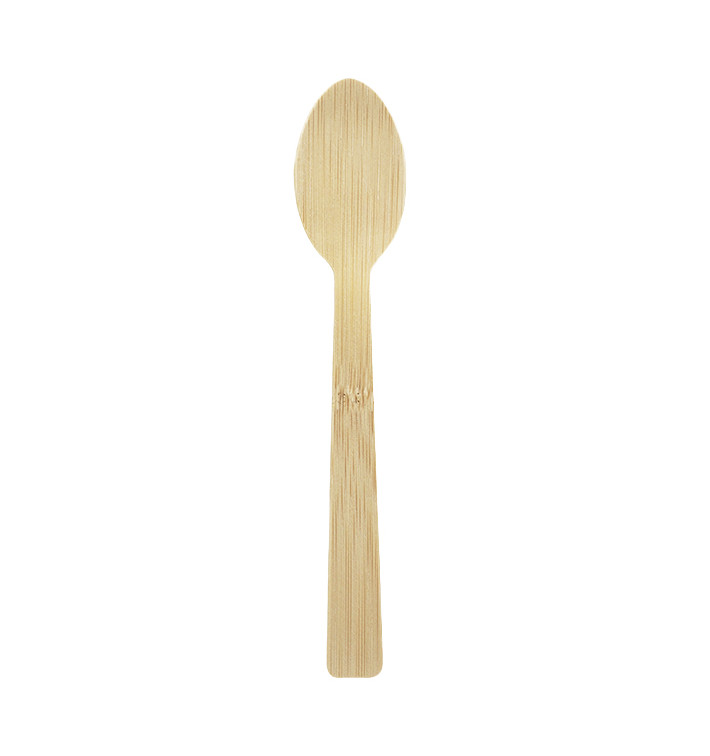 Łyżka Bambusowe 17cm (50 Sztuk) Łyżka Bambusowe 17cm (50 Sztuk)