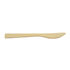 Nóż Bambusowe 17cm (50 Sztuk)