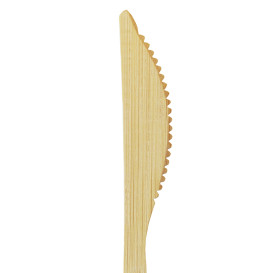 Nóż Bambusowe 17cm (50 Sztuk)