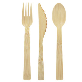 Łyżka Bambusowe 17cm (50 Sztuk)
