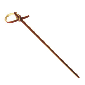 Szpikulce do Mięsa Bambusowe "Lasso" Czerwerne 10cm (250 Sztuk)