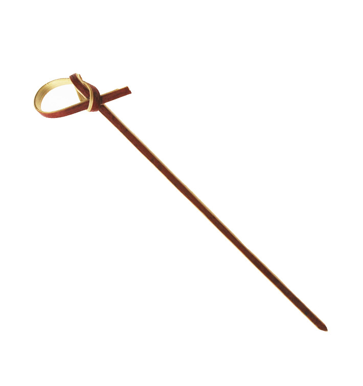 Szpikulce do Mięsa Bambusowe "Lasso" Czerwerne 10cm (250 Sztuk) Szpikulce do Mięsa Bambusowe "Lasso" Czerwerne 10cm (250 Sztuk)