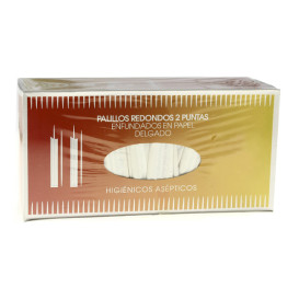 Wykałaczki Drewniane 2 Końcówki w Papierku Papierowe 65mm (5 Sztuk)