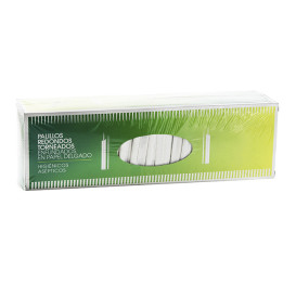 Wykałaczki Drewniane Pałeczki w Papierku Papierowe 65mm (1 Sztuk)