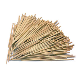 Wykałaczki Drewniane Pałeczki w Papierku Papierowe 65mm (5 Sztuk)