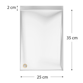Woreczki Strunowe Zamkiem ZIP 25x35cm G200 (1000 Sztuk)