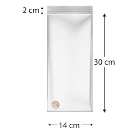 Woreczki Strunowe Zamkiem ZIP 14x30cm G300 (100 Sztuk)
