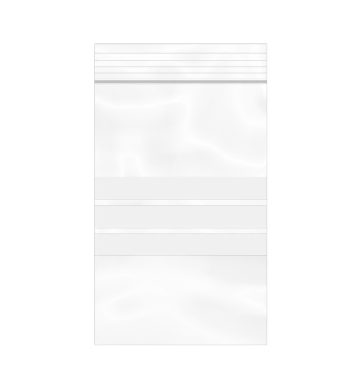 Woreczki ZIP Strunowe z Polem Opisowym 8x12cm G200 (100 Sztuk) Woreczki ZIP Strunowe z Polem Opisowym 8x12cm G200 (100 Sztuk)