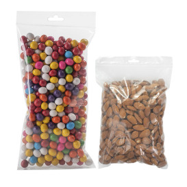 Torby Polietylenowe z AutoZamki i Zawieszką Euro 11,5x33,5cm G200 (100 Sztuk)