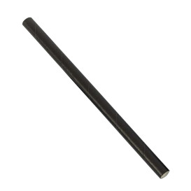 Słomki Prosto Papierowe Czarny Ø8mm 14cm (6.000 Sztuk)
