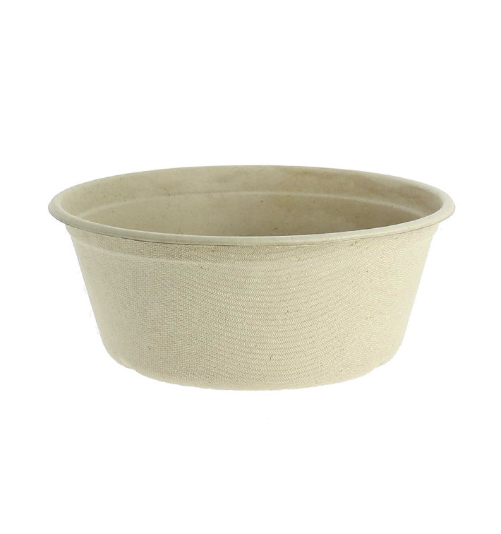 Miski Trzciny Cukrowej 500ml Ø15cm (125 Sztuk) Miski Trzciny Cukrowej 500ml Ø15cm (125 Sztuk)