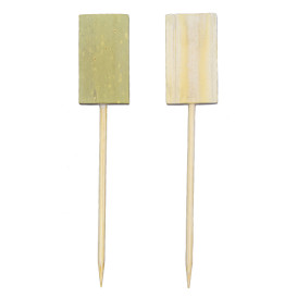 Szpikulce do Mięsa Bambusowe Łopata 10cm (480 Sztuk)