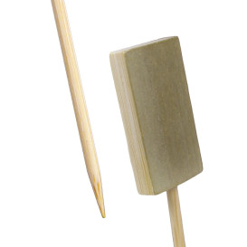 Szpikulce do Mięsa Bambusowe Łopata 10cm (480 Sztuk)