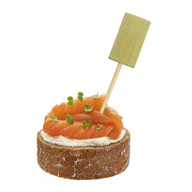 Szpikulce do Mięsa Bambusowe Łopata 10cm (480 Sztuk)