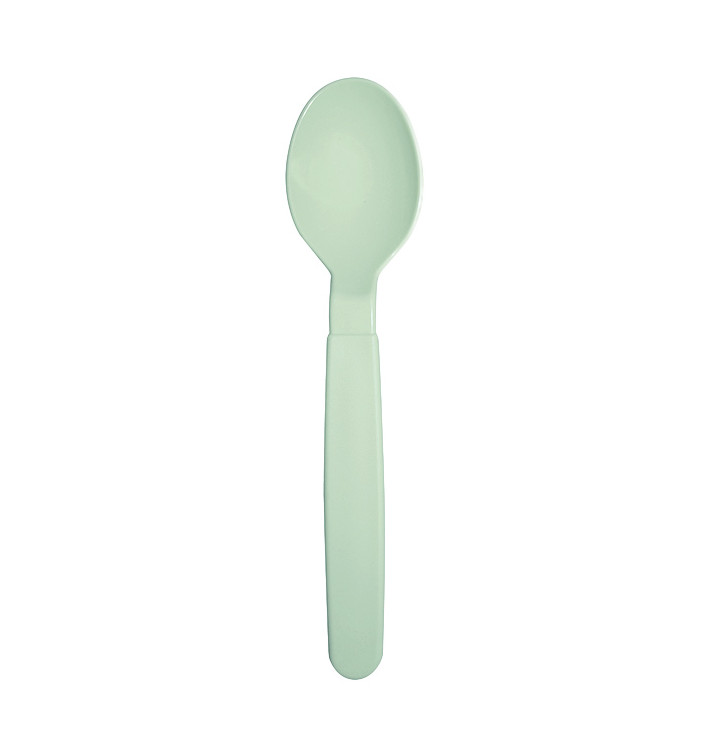 Łyżka Wielokrotnego użytku Trwały PP Zielony 18,5cm (6 Sztuk) Łyżka Wielokrotnego użytku Trwały PP Zielony 18,5cm (6 Sztuk)
