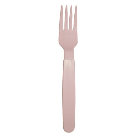 Widełki Wielokrotnego użytku Trwały PP Różowy 18,5cm (6 Sztuk)