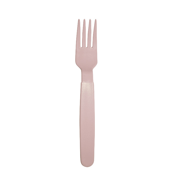 Widełki Wielokrotnego użytku Trwały PP Różowy 18,5cm (6 Sztuk) Widełki Wielokrotnego użytku Trwały PP Różowy 18,5cm (6 Sztuk)