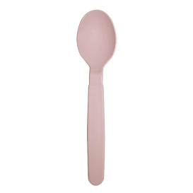 Łyżka Wielokrotnego użytku Trwały PP Różowy 18,5cm (6 Sztuk)