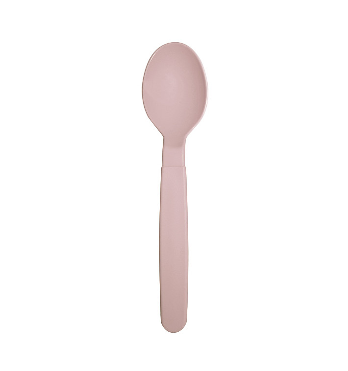Łyżka Wielokrotnego użytku Trwały PP Różowy 18,5cm (180 Sztuk) Łyżka Wielokrotnego użytku Trwały PP Różowy 18,5cm (180 Sztuk)
