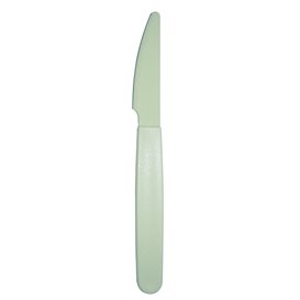 Nóż Wielokrotnego użytku Trwały PP Zielony 18,5cm (180 Sztuk)