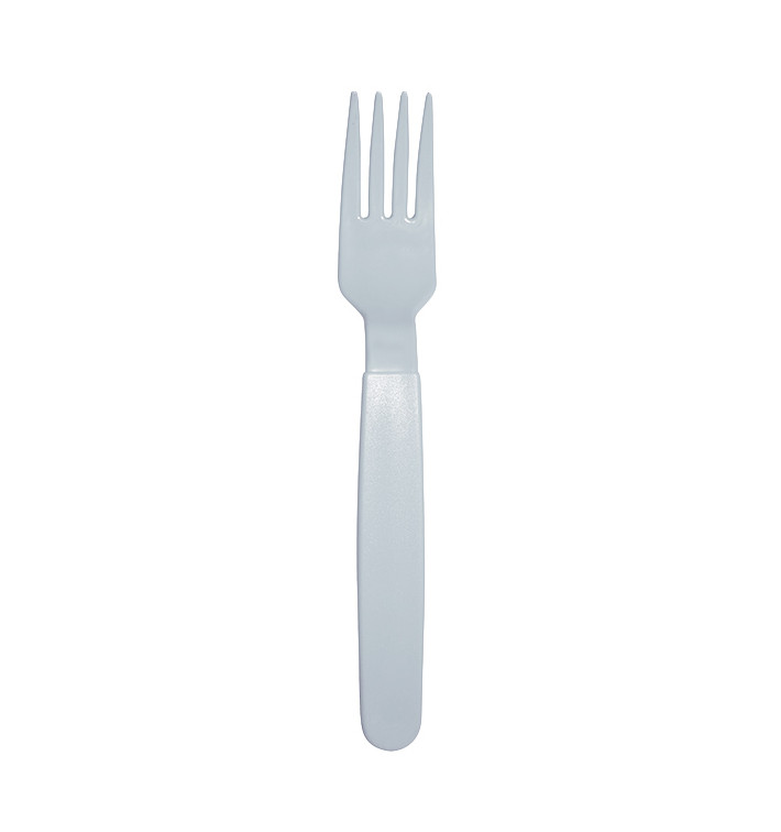 Widełki Wielokrotnego użytku Trwały PP Niebieski 18,5cm (6 Sztuk) Widełki Wielokrotnego użytku Trwały PP Niebieski 18,5cm (6 Sztuk)