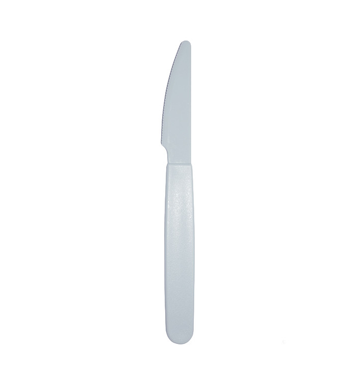Nóż Wielokrotnego użytku Trwały PP Niebieski 18,5cm (6 Sztuk) Nóż Wielokrotnego użytku Trwały PP Niebieski 18,5cm (6 Sztuk)