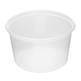 Miski Plastikowe Przezroczyste 300ml Ø10,5cm (100 Sztuk)