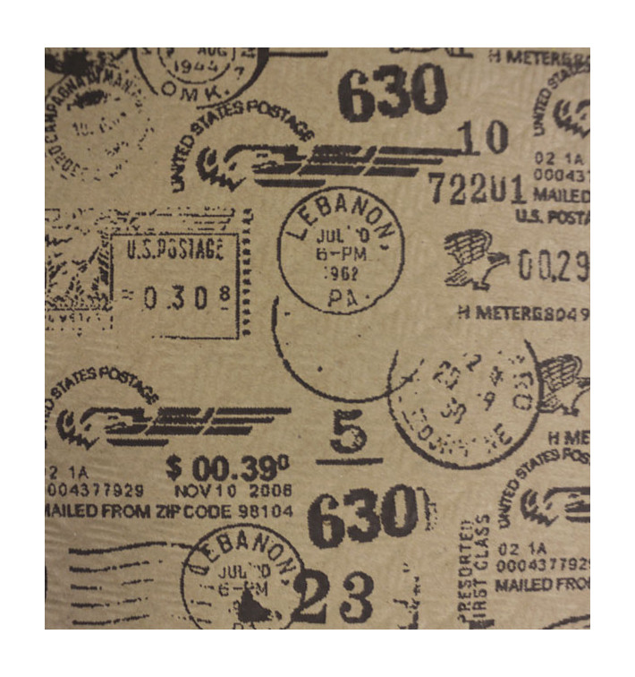 Obrus Papierowy Dekoracje 1x1m Kraft "Pocztówka" 40g/m² (400 Sztuk) Obrus Papierowy Dekoracje 1x1m Kraft "Pocztówka" 40g/m² (400 Sztuk)