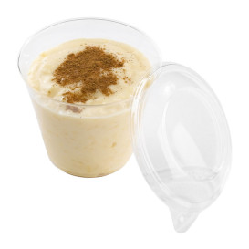 Pokrywka do Pucharek na Deser Średnica 9,5 cm (25 Sztuk)