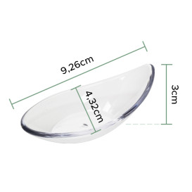 Miska Degustacyjna Snackholder Durable SAN "Drop" Przezroczysta 18ml (108 Sztuk)