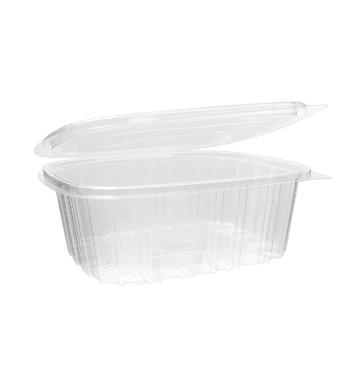 Miski z Pokrywką na Zawiasie OPS 2.000ml (50 Sztuk) Miski z Pokrywką na Zawiasie OPS 2.000ml (50 Sztuk)