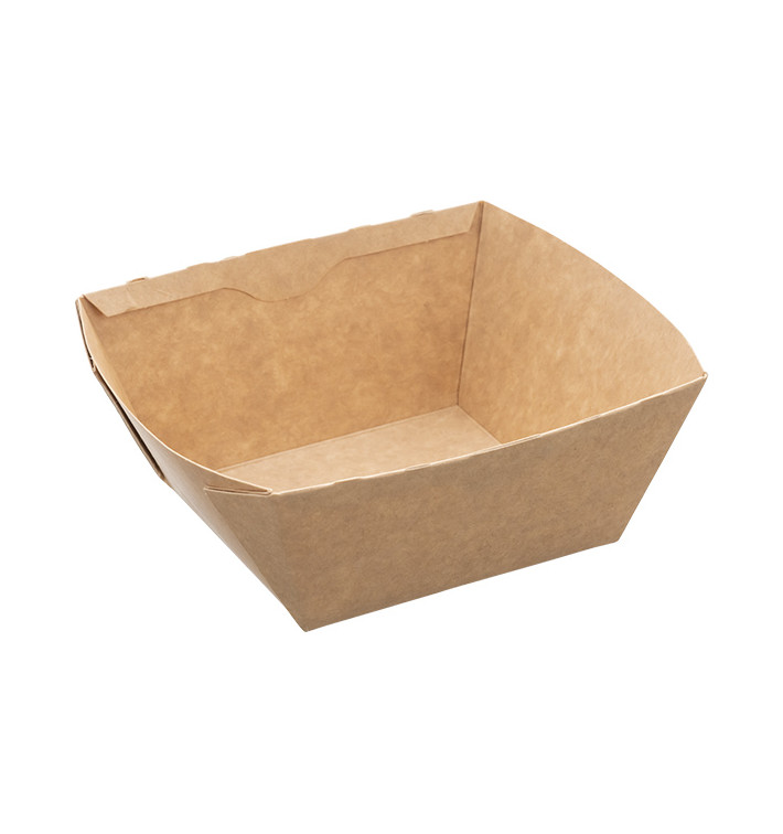 Miska Papierowa na Sałatkę Kraft 500ml 15x12x6cm (400 Sztuk) Miska Papierowa na Sałatkę Kraft 500ml 15x12x6cm (400 Sztuk)