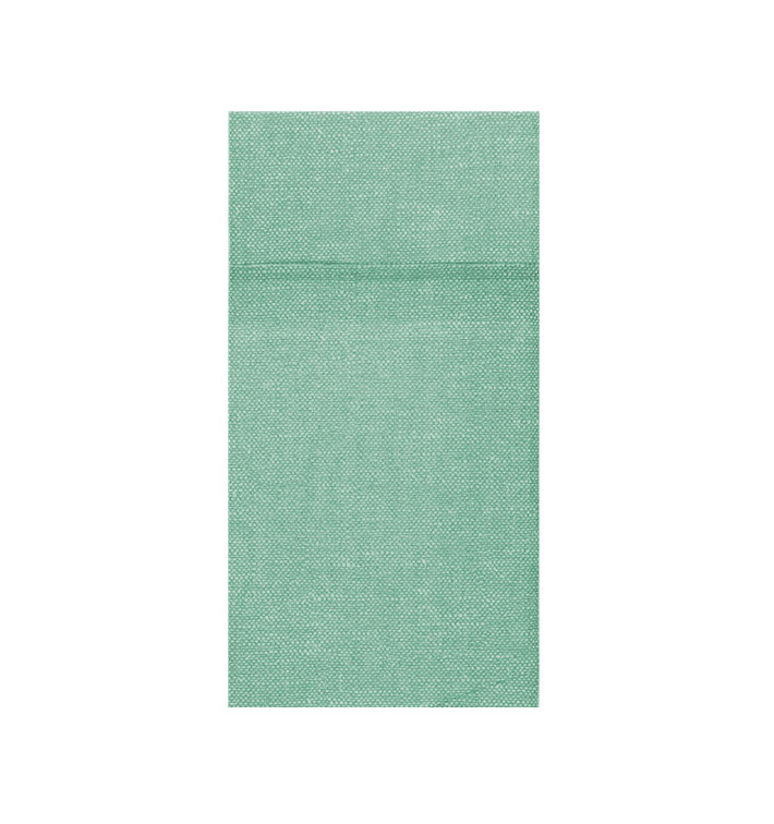 Serwetki Kieszeń na Sztućce Zielony Dżins 40x40cm (960 Sztuk) Serwetki Kieszeń na Sztućce Zielony Dżins 40x40cm (960 Sztuk)