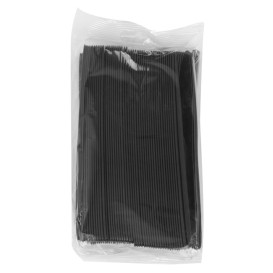 Nóż Plastikowi Luxuri Czarni 175 mm (100 Sztuk)