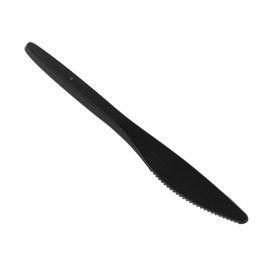 Nóż Plastikowi Luxuri Czarni 175 mm (2000 Sztuk)