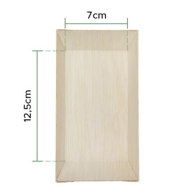 Tacki Drewniane 15,5x8,5x2,8cm 250ml (25 Sztuk)