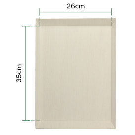 Tacki Drewniane 38x27,4x3cm 2400ml (100 Sztuk)