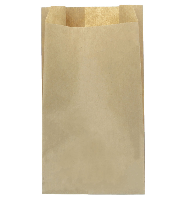 Torby Papierowe Kraft 14+7x24cm (200 Sztuk) Torby Papierowe Kraft 14+7x24cm (200 Sztuk)